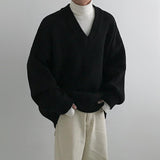 Tryess-TRY NO. 578 V-NECK SWEATER