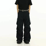 Tryess-TRY No. 10250 CARGO STRAIGHT PANTS