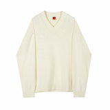 Tryess-TRY No. 1180 V-NECK SWEATER