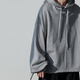 Tryess- TRY2530 GRAY HOODIE