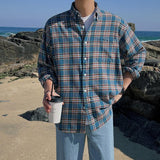 Tryess- TRY5132 PLAID COLLAR SHIRT