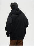 Tryess- Oversize Fleece Hooded Ninja Sweatshirt