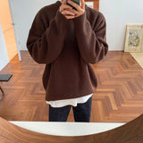 Tryess- Oversized Knit Sweater