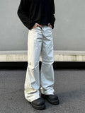 Tryess- Paratrooper Drawstring Casual Pants