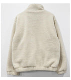 Tryess- Polar Fleece Lapel Pullover