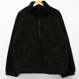 Tryess- Polar Fleece Lapel Pullover