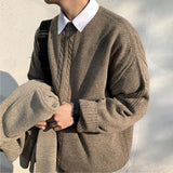 Tryess- Pullover Twist Sweater