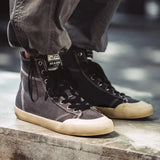 Tryess- Pungsan Canvas High-top Sneakers