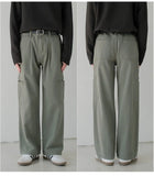 Tryess- Relaxed Fit Cargo Pants