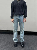 Tryess- Relaxed Fit Denim Pants