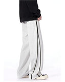 Tryess- Relaxed Fit Drawstring Pants