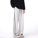 Tryess- Relaxed Fit Drawstring Pants