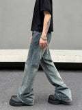 Tryess- Relaxed Fit Straight Jeans