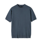 TRYESS-MEN'S NEW FASHION Round Neck Knitted T-shirt