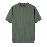 TRYESS-MEN'S NEW FASHION Round Neck Knitted T-shirt