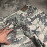 Tryess American Style Streetwear Camouflage Cargo Pants Vintage Clothing Loose Cotton Trousers For Men Unisex