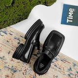 Tryess- Square Toe Loafers