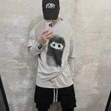 Tryess- Streetwear Kanye West ADF Arnodefrance Oversized Loose Summer HIP HOP Inside-Out Tee tops t shirt for Men