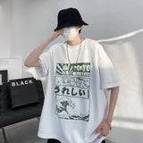 TRYESS Privathinker Anime Tokyo Men Tshirts Japanese Oversized Fashion Male Casual Short Sleeve Tops Loose Summer Harajuku Tee Shirt