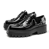 Tryess- Sangdo Square Toe Wired Chunky Shoes