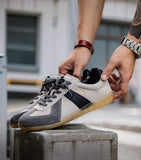 Tryess- Sanngye Retro Gum Sole Sneakers