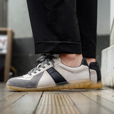 Tryess- Sanngye Retro Gum Sole Sneakers