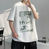 TRYESS Privathinker Anime Tokyo Men Tshirts Japanese Oversized Fashion Male Casual Short Sleeve Tops Loose Summer Harajuku Tee Shirt