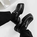 Tryess- Square Toe Loafers