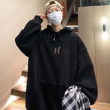 TRYESS-City Boy Oversized Hoodie Sweatshirt Men American High Street Hoodies Funny Streetwear Hip Hop Hoody Mens 2022 Autumn Tracksuit