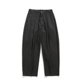 Tryess-Black Suit Pants Men Oversized Fashion Society Mens Dress Trousers Korean Loose Wide Leg Pants Mens Office Formal Pants M-3XL