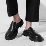 Tryess- Sinpyeong Chunky Faux Leather Mules