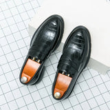 Tryess- Sinwol Croc Patent Sleek Loafers