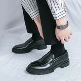 Tryess- Sinwol Croc Patent Sleek Loafers