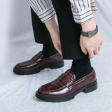 Tryess- Sinwol Croc Patent Sleek Loafers