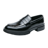 Tryess- Sinwol Croc Patent Sleek Loafers