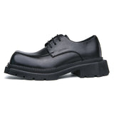 Tryess- Sinwon Angled Toe Lace-up Shoes