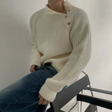 Tryess- Slim Fit Half Turtleneck Sweater