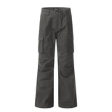 Tryess- Slim-fit Cargo Pants