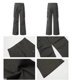 Tryess- Slim-fit Cargo Pants