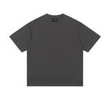 TRYESS-Classy Outfits Mens Fashion Casual Outfits Streetwear T-shirt Design Solid Color Basic Short Sleeve T-shirt