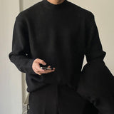 Tryess- Stand Collar Bottoming Sweater