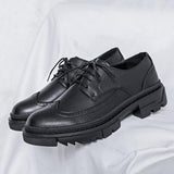 Tryess- Sungmun Chunky Brogue Shoes