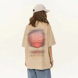 TRYESS-MEN'S NEW FASHION Sunset Graphic T-shirt