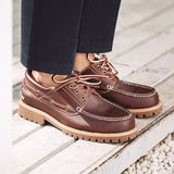 Tryess- Teheran Lace-Up Boat Shoes