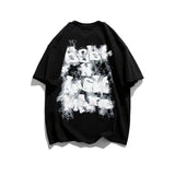 TRYESS-Classy Outfits Mens Fashion Casual Outfits Streetwear T-shirt Design Three-dimensional Graffiti T-shirt