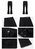 Tryess- Washed Black Slim-Fit Jeans