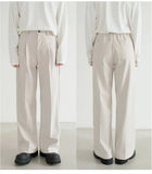 Tryess- Wide-Leg Tailored Pants