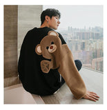 Tryess- Wool Embroidery Bear Sweater