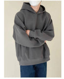 Tryess- Woolen Sweatshirt with Kangaroo Pocket