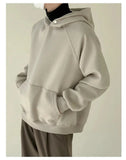 Tryess- Woolen Sweatshirt with Kangaroo Pocket